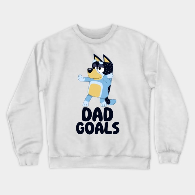 The Goals Dad Crewneck Sweatshirt by Fan-Tastic Podcast